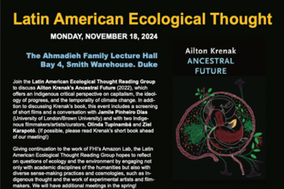 Latin American Ecological Thought Reading Group