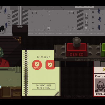 "I Am Game: The Mechanics of Undesirability in the Video-game Papers, Please"